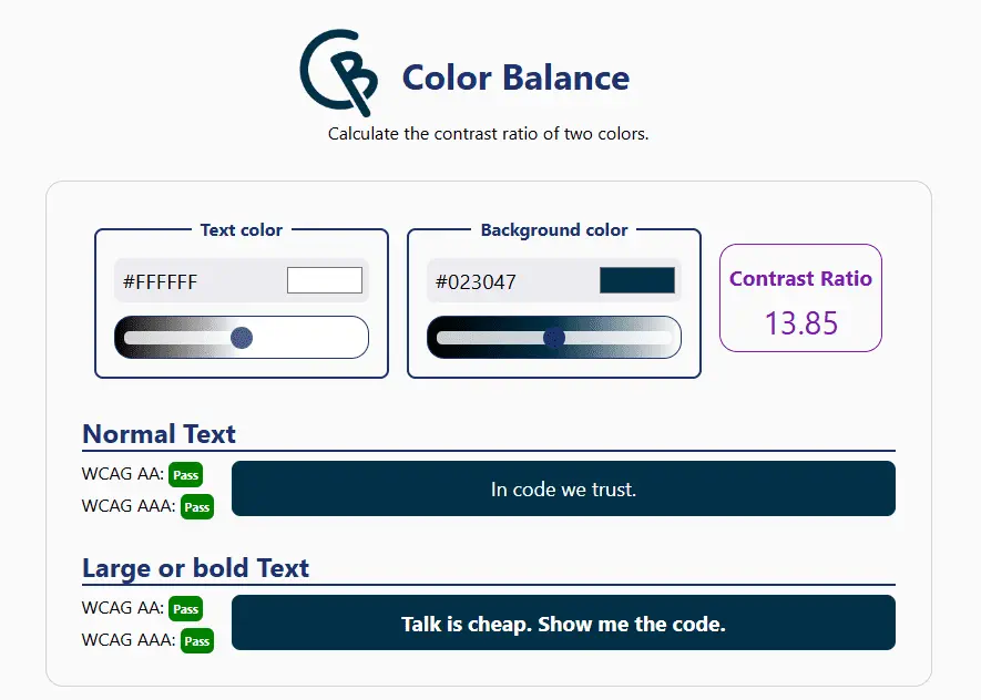 Color Balance
